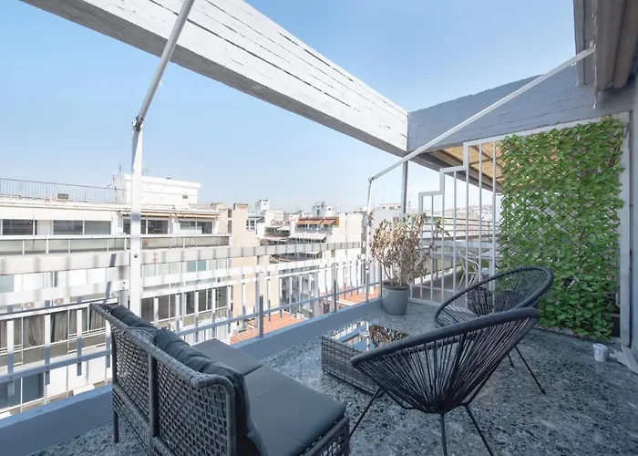 Apartament Daphne By Halu! : Downtown Family Penthouse Saloniki